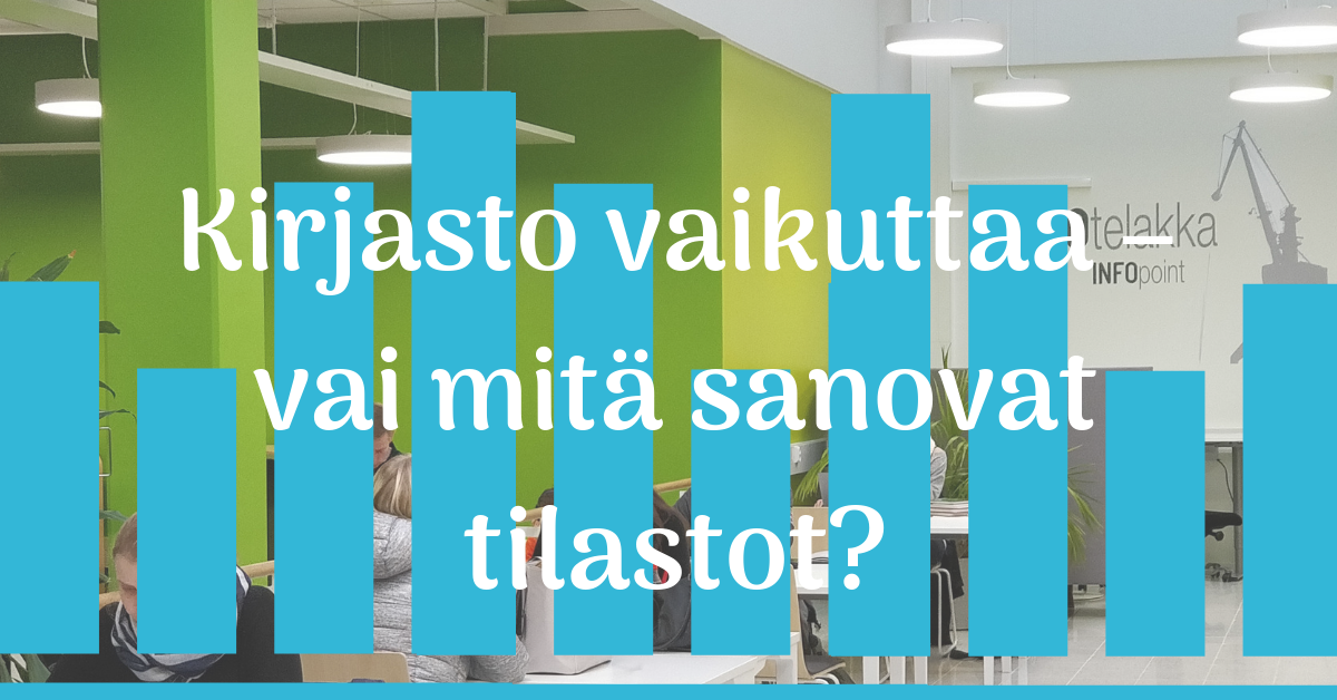 Kirjasto vaikuttaa vai mitä sanovat tilastot